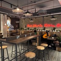 interior space  at Black Sheep Coffee in Watford