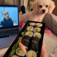Avocado maki at Boba Tigers in Rochester
