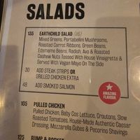EARTHCHILD SALAD. at Bossa Canal Walk in Cape Town