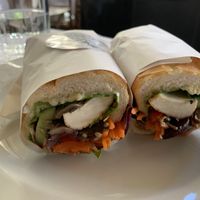 Vegan banh mi  at Lady Chu in Potts Point