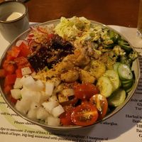 Salad (this was the small!) at Cooper's Farm2Plate in Ao Nang