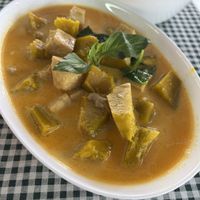 Pumpkin Curry with Rice  at Reach - Maybe closed in Phuket