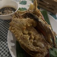 Banana blossom tempura, definitely a try   at Reach - Maybe closed in Phuket