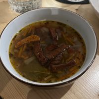 soup  at Vegan Brunch in Riga