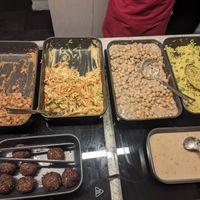 Buffet of the day at Vegan Brunch in Riga