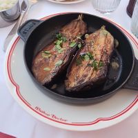 Eggplant with Basmati Rice at Café De L'Ouest in Saint-malo