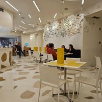 Look up at the lights and read the messages! 😉 at Pizzarte in Aveiro