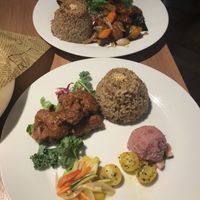 Meal plates  abound ¥1,100 each at Ko-So Cafe in Tokyo