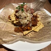 Nachos at Ko-So Cafe in Tokyo
