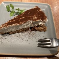 Soy lemon tart  at Ko-So Cafe in Tokyo