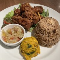 Yurinchi plate   at Ko-So Cafe in Tokyo