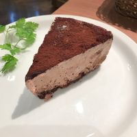 brown rice chocolate detox ice cream cake at Ko-So Cafe in Tokyo