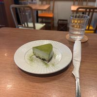 Matcha Cake at Ko-So Cafe in Tokyo