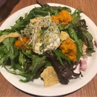 Mini salad  at Ko-So Cafe in Tokyo