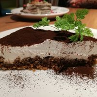 Lemon soy milk tiramisu at Ko-So Cafe in Tokyo