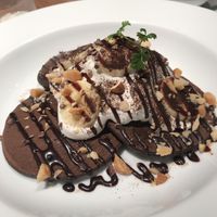 Chocolate pancake at Ko-So Cafe in Tokyo