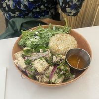 Tofu Poke  at Studio Cafe @ Yoga Under the Palms in Honolulu
