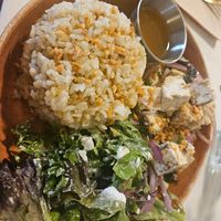 Tofu poke at Studio Cafe @ Yoga Under the Palms in Honolulu