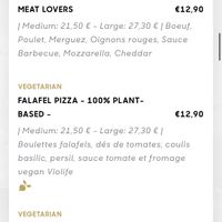 Menu   at Pizza Hut - Boulevard André Delvaux in Mons
