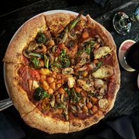 Vegan pizza   at The Raven's Nest in Lancaster