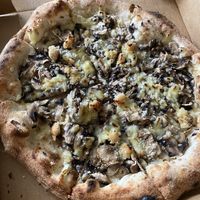 Mushroom Pizzaa  at Base Woodfired Pizza - Riverside in Christchurch