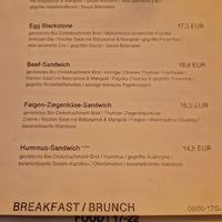 Menü - veganes Frühstück at Offsid3 in Regensburg