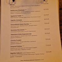 Menü - veganes Mittag at Offsid3 in Regensburg