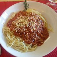 Spaghetti Bolognese at Che VEGara in Spreitenbach