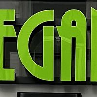 Logo on the outside   at Il Vegano in Stolberg