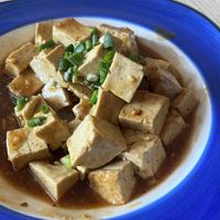 mapo tofu  at Chinese Food City in Bukhara