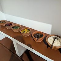 Sri Lankan Curry Buffet at Riosy Vegan Restaurant in Tangalle