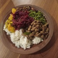 A lot of tasty variations at Riosy Vegan Restaurant in Tangalle