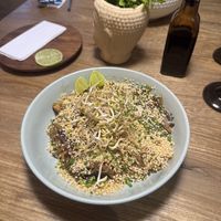 Tofu pad Thai (DELICIOUS)!!   at Soja Sushi Wok in Villa De Leyva