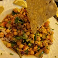 Kichererbsensalat at Maharaja Kevelaer in Kevelaer