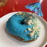 Kiwi Christmas doughnut   at Vonuts in Wellington