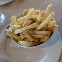 Fries at The Musterer's Hut Cafe in Twizel