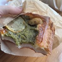 Pepper and potato savory pastry   at Forma Bakery in Oakland