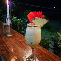 Pineapple paradise at Restaurante El Bucanero in Drake Bay