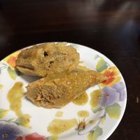 Chik’n tamale with mild salsa  at Shane's Tamales in Garden Grove