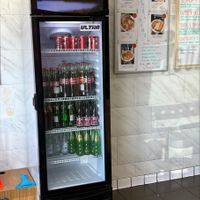 Drinks for sale at Shane's Tamales in Garden Grove