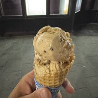 Chocolate chip cookie dough  at Ben & Jerry's in Fremantle