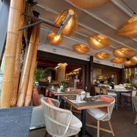 Seating  at Uni Sushi Bar in Larnaca