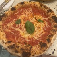 vegan margarita pizzaa  at Boho Crust in Vienna