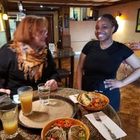 Nandi, our server was wonderful!!!! at All The Way Live in Philadelphia