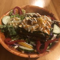 Lasagna With Side of marinated cabbage 
  at All The Way Live in Philadelphia