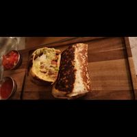 Vegan burrito at El Tiki by Lazo in Turin