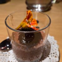 homemade chocolate mousse at An Dun Accommodation Inis Meain - Aran Islands in Galway