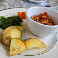 breakfast plate at An Dun Accommodation Inis Meain - Aran Islands in Galway