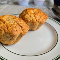 breakfast scone/muffin at An Dun Accommodation Inis Meain - Aran Islands in Galway