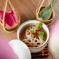 Matsuri Nguyen Hue District 1 HCM - Lotus Tupper Soup at Matsuri Japanese Restaurant - Nguyen Hue in Ho Chi Minh City